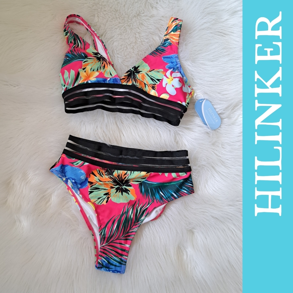 Hilinker Floral Bikini Set